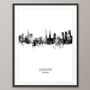 Coventry Skyline Portrait Print And Box Canvas, thumbnail 4 of 5