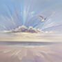 Swallow Arrives Oil Painting, thumbnail 2 of 9
