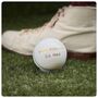 Personalised Vintage White Leather Cricket Ball, thumbnail 2 of 12