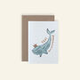 Whale First Birthday Card, thumbnail 2 of 4