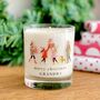Personalised Merry Christmas Soy Candle, thumbnail 1 of 9
