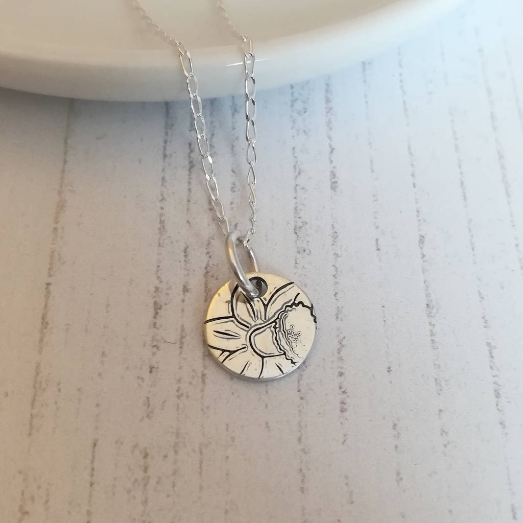 Daffodil Necklace, 1 of 4