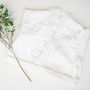 Personalised Flower Girl Diamante Dressing Gown, thumbnail 2 of 4