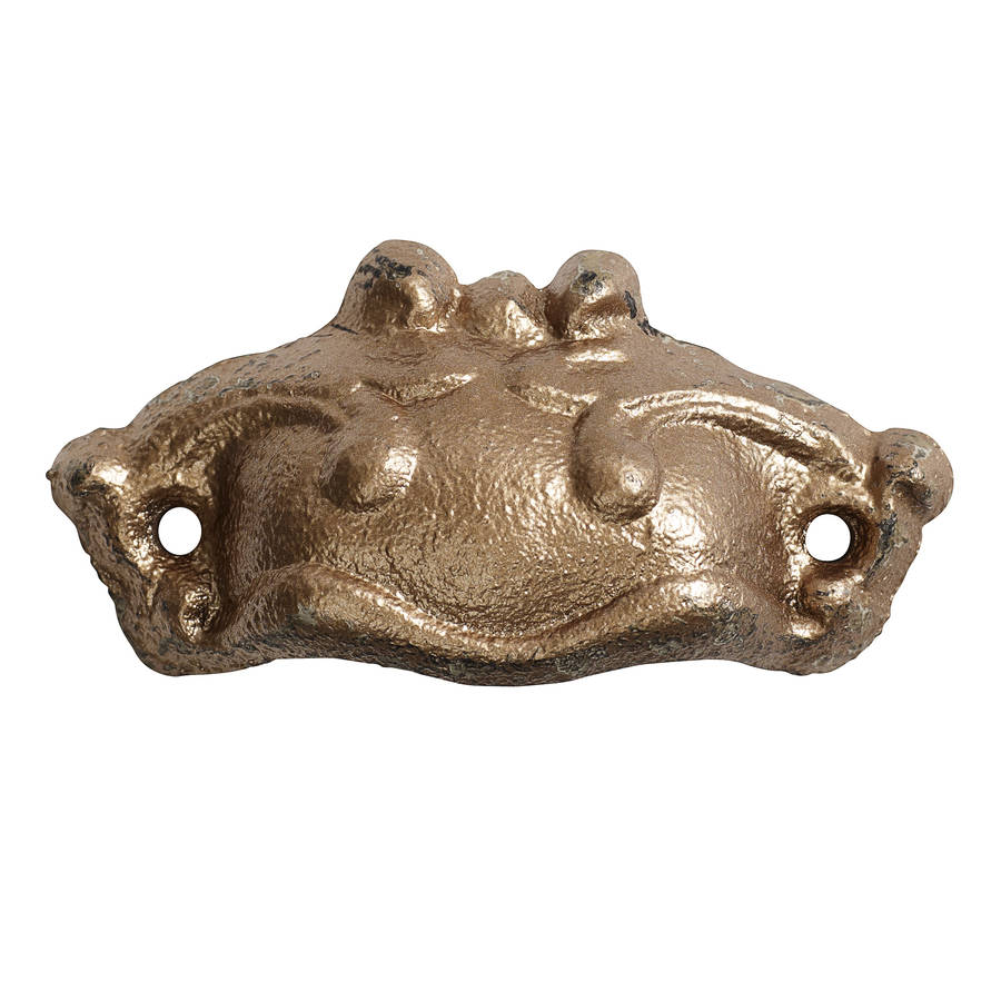 vintage style copper drawer handle by i love retro
