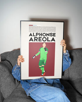Alphonse Areola West Ham Football Poster, 3 of 6