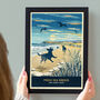 Two Labradors Limited Edition Beach Fun Gift Print, thumbnail 4 of 11