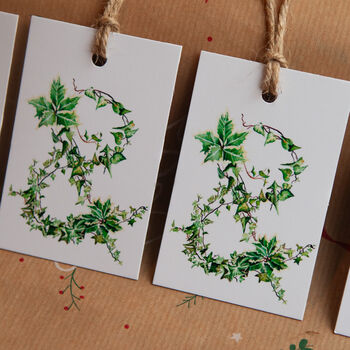 The Holly And The Ivy Gift Tags, 3 of 8