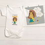 Personalised 'My Dad' Baby Grow For Fathers, thumbnail 7 of 8