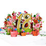 Happy 18th Birthday Gift Card Pop Up 3D Table Card, thumbnail 2 of 4