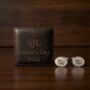 Personalised Number One Dad Cufflinks For Father's Day, thumbnail 1 of 8