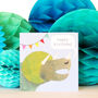 Triceratops Dinosaur Birthday Card, thumbnail 4 of 5