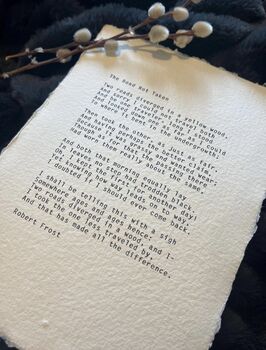 A5 Personalised Custom Vintage 20th Century Typewriter Print, 5 of 6