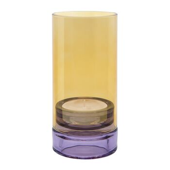 Tealight And Pillar Candle Lanterns In Handmade Glass, 6 of 12