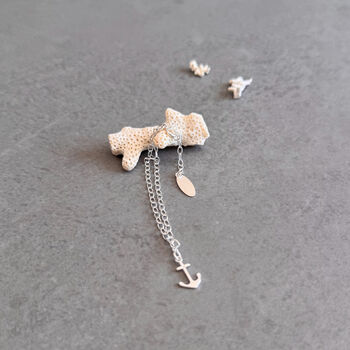 Anchor Charm Sterling Silver Bracelet, 10 of 12