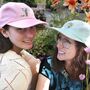Personalised Birthday Flower Organic Cotton Cap Gift, thumbnail 1 of 7