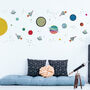 Space Adventure Wall Sticker Pack, thumbnail 1 of 3