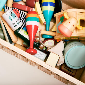 Personalised Wooden Toy Box, 7 of 8