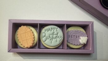 Personalised Birthday Chocolate Coated Oreo Triple Gift, 3 of 8