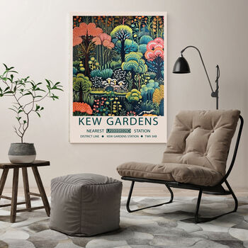 Kew Gardens Botanical Art Print, 4 of 4