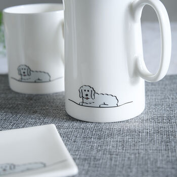 Fluffy Dog Small Jug, 4 of 4