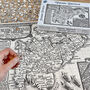 Viking Britain Map Jigsaw Puzzle 1000 Pieces, thumbnail 1 of 6