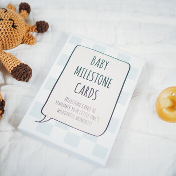 Baby's First Year Milestone Cards With Keepsake Box, 2 of 12