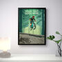 Personalised Mountain Bike Forest Trail Race Poster, thumbnail 2 of 7