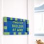 Lego Compatible Master Builder Door Sign, thumbnail 5 of 5