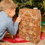 Personalised Fill Your Own Colour Pop Gingerbread House LED Advent Calendar, thumbnail 2 of 11