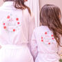 Personalised Spring Flower Girl Dressing Gown, thumbnail 3 of 8