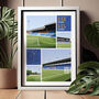 Shrewsbury Views Of Gay Meadow And New Meadow Poster, thumbnail 3 of 7