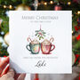 Christmas Card For The One I Love: Coco And Mistletoe Design Personalised, thumbnail 2 of 2