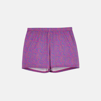 Women's 'Wild Cat' Bamboo Lace Short Pyjama Set, 6 of 7