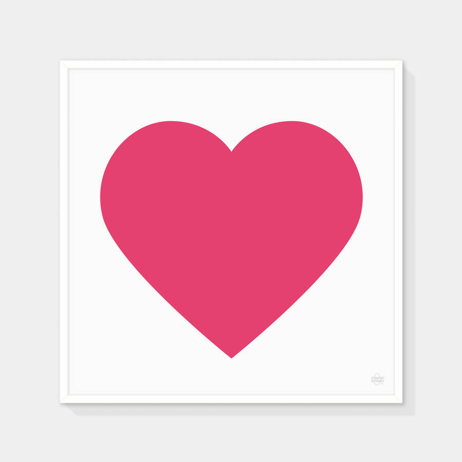 Download Classic Heart Print By Showler And Showler ...