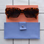 Hand Painted Leather Glasses Pouch, thumbnail 4 of 11