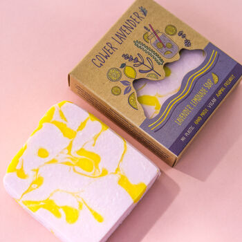 Handmade Lavender Lemonade Soap, 2 of 3