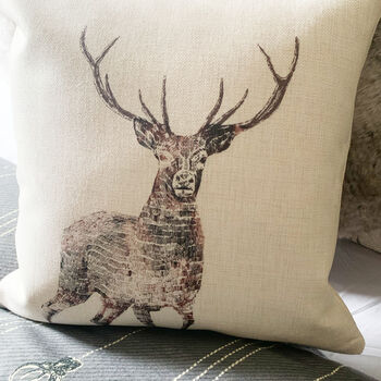 Stag Scatter Cushion, 2 of 7