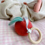 Pure Cashmere Apple Teether, thumbnail 3 of 9