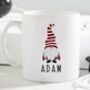 Personalised Christmas Gonk Mug, thumbnail 2 of 3