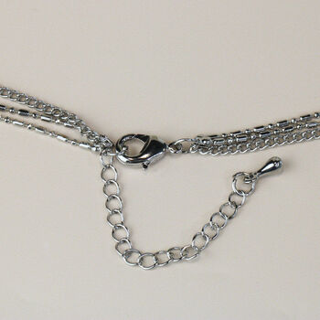 Large Key Crystal Pendant Necklace, 6 of 6