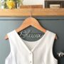 Personalised Wedding Hanger For Children – Bridesmaid / Flower Girl / Page Boy, thumbnail 1 of 7