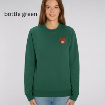 Organic Cotton Hedgehog Sweatshirt, 2 of 12