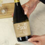 Personalised 50th Golden Wedding Anniversary Prosecco, thumbnail 1 of 7