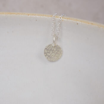 Sterling Silver Dinky Leopard Print Pendant Light, 4 of 4