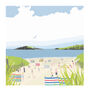 Set Of Four Devon Beach Cards, thumbnail 3 of 5