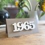 Personalised 1965 60th Anniversary Year Card, thumbnail 1 of 10