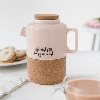 Personalised Ceramic Tea For Two, 2 of 5