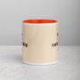 Our First Mother's Day Ceramic Mug White And Orange, thumbnail 5 of 5