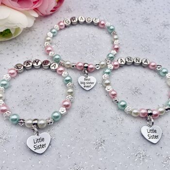 Personalised Big Sister Bracelet, 10 of 11