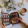 Leather Knitting Needle And Crochet Hook Organiser, thumbnail 1 of 9